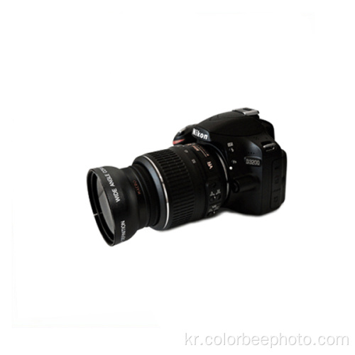 58mm 카메라 0.43X HD 매크로 광각 렌즈